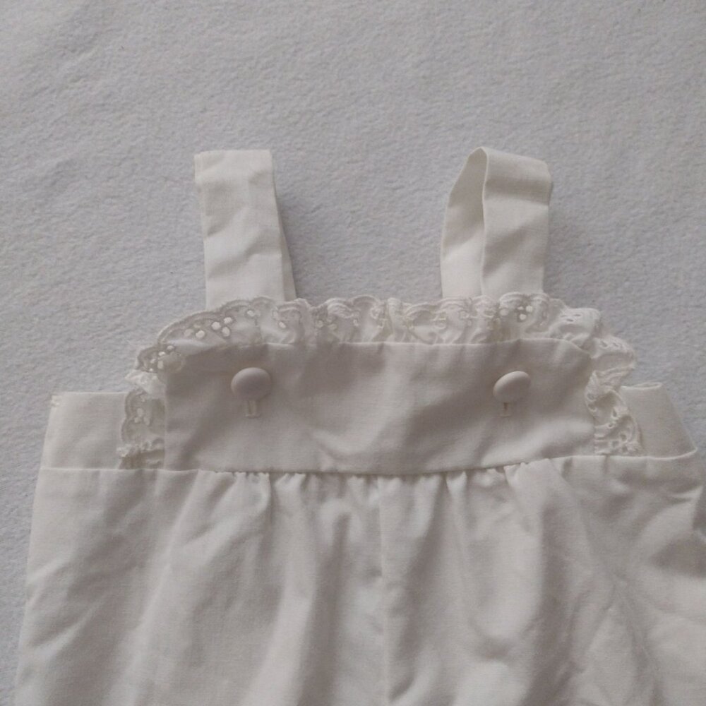 Vintage Heart Balloon Embroidered Onesies 12M Cute Cotton Blend Outfit - Picture 7 of 9